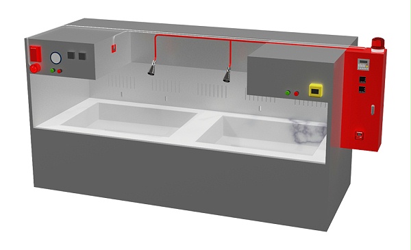 半导体清洗机灭火装置