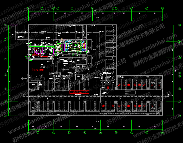 高压细水雾灭火系统图纸
