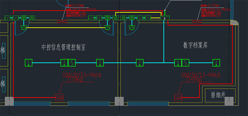 档案库房七氟丙烷灭火系统